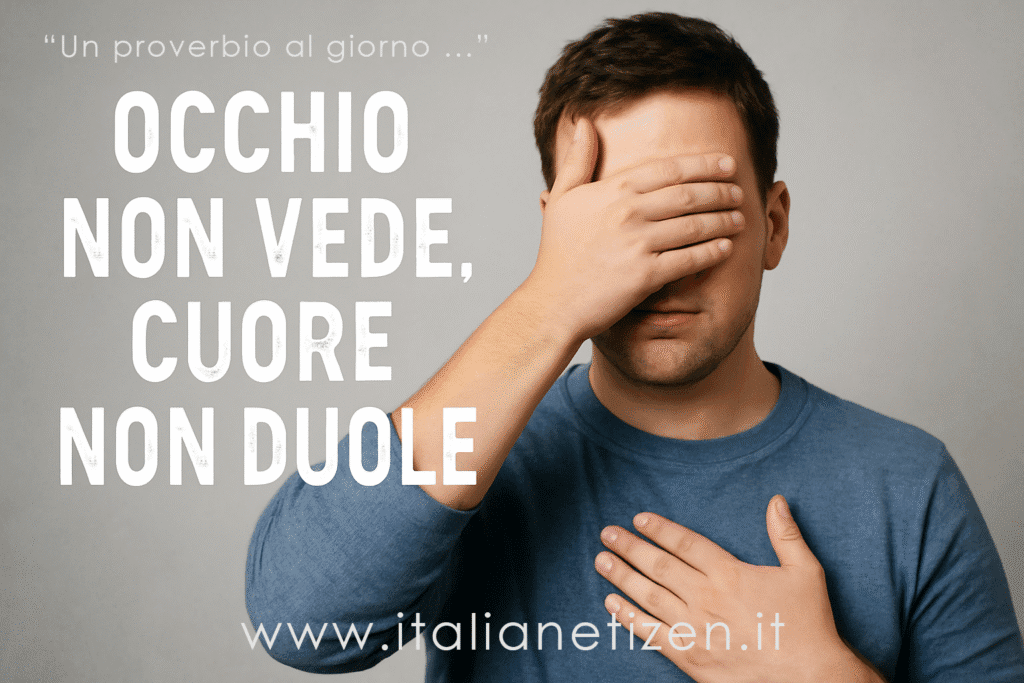 Occhio non vede, cuore non duole