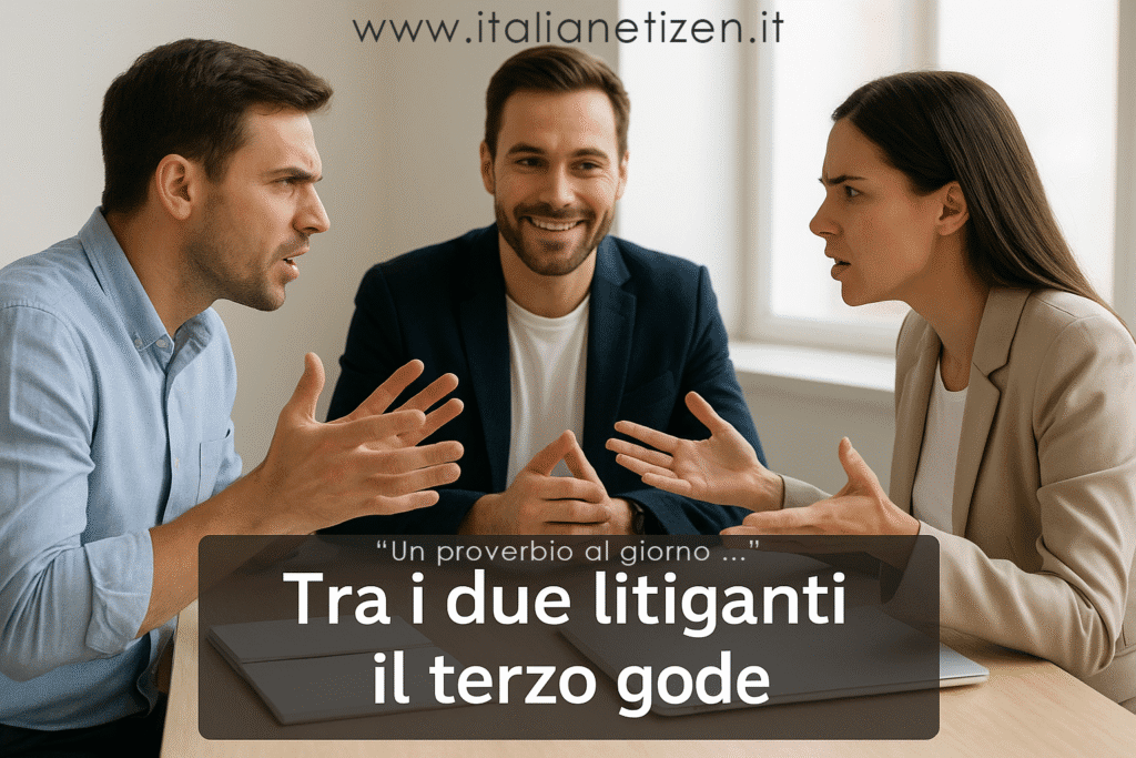 Tra i due litiganti il terzo gode