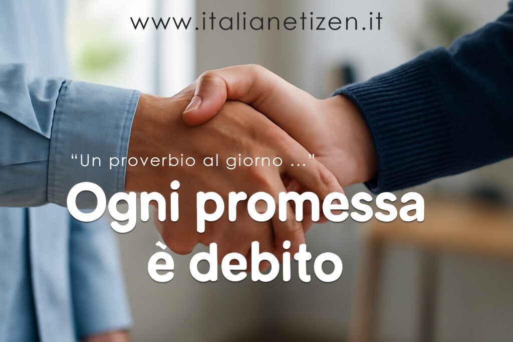 Ogni promessa è debito