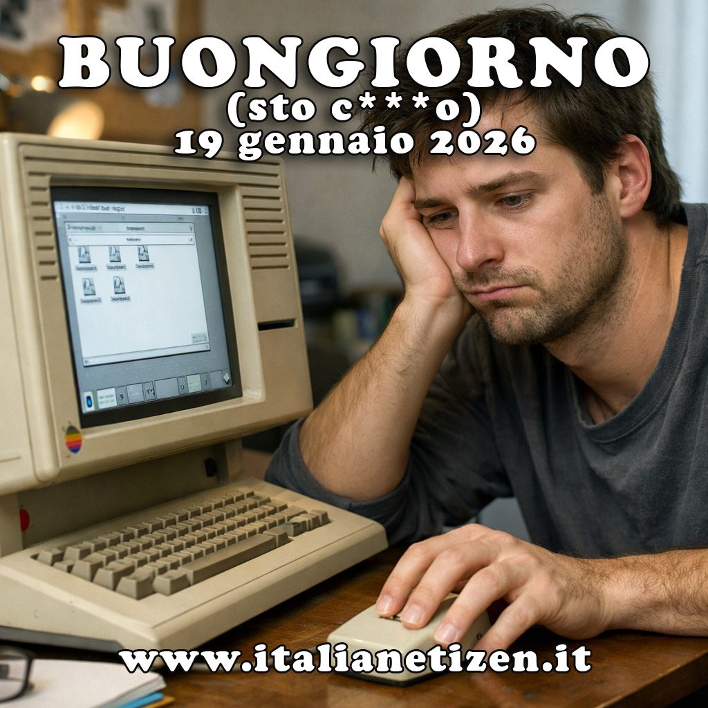 Scopri di più sull'articolo Buongiorno 19 gennaio 2026