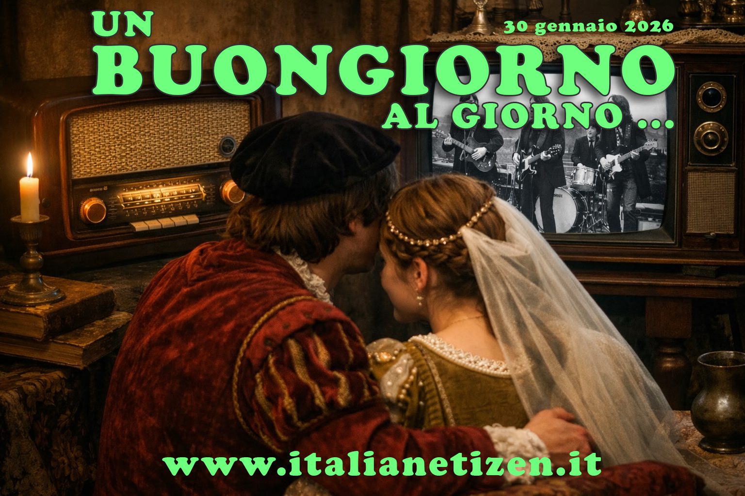 Scopri di più sull'articolo Buongiorno 30 gennaio 2026