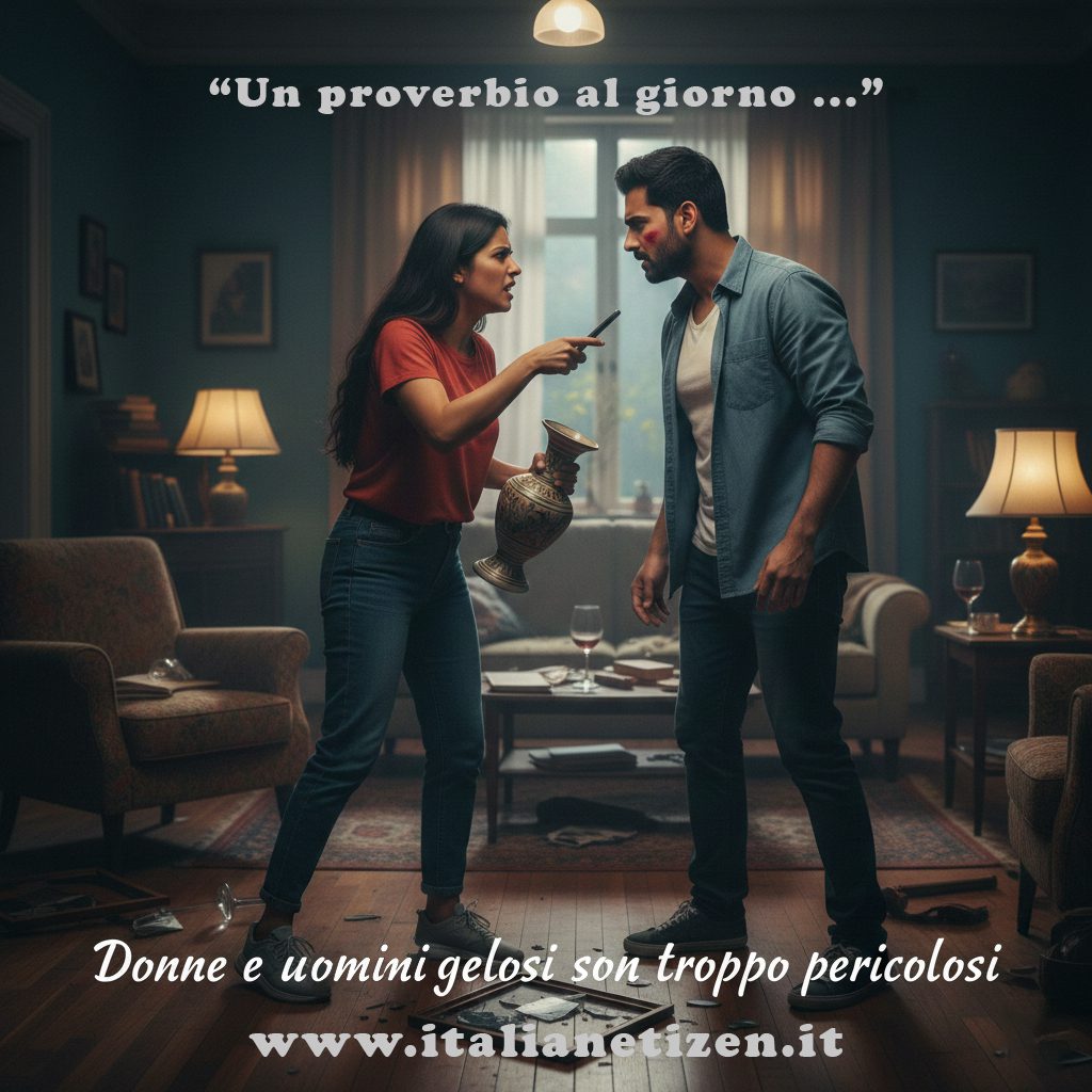 Donne e uomini gelosi son troppo pericolosi