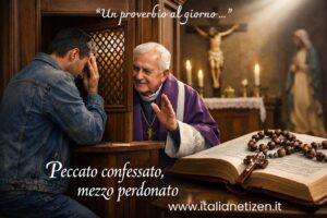 Scopri di più sull'articolo Peccato confessato, mezzo perdonato