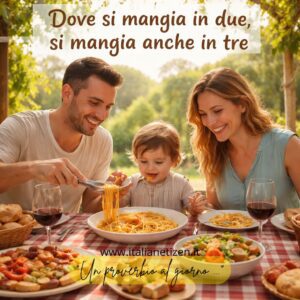 Scopri di più sull'articolo Dove si mangia in due, si mangia anche in tre