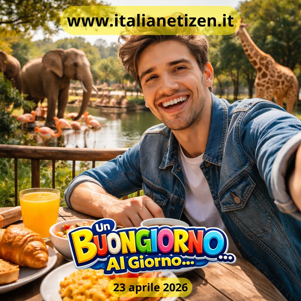 Al momento stai visualizzando Buongiorno 23 aprile 2026