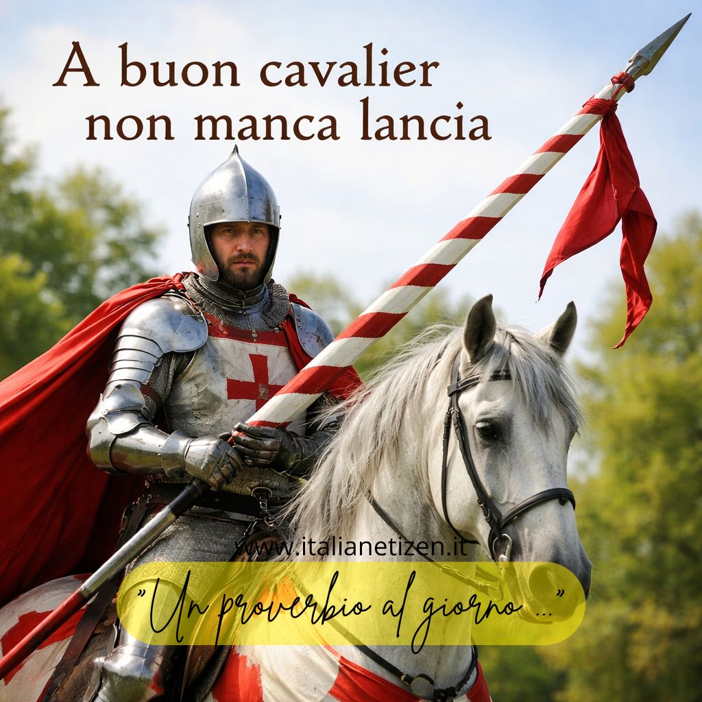 A buon cavalier non manca lancia