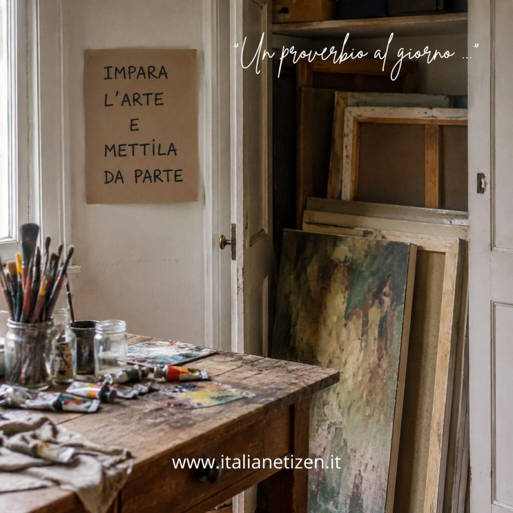 Impara l’arte e mettila da parte