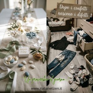 Scopri di più sull'articolo Dopo i confetti nascono i difetti