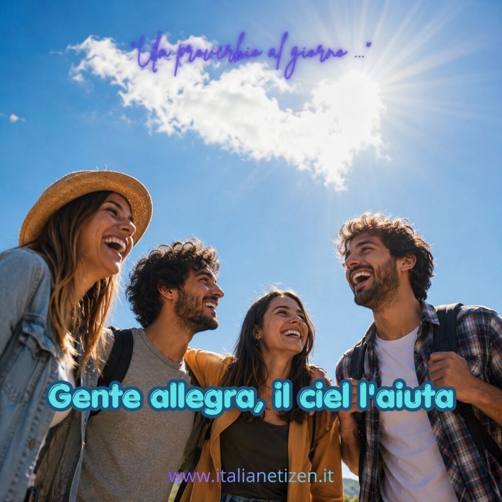 Gente allegra, il ciel l’aiuta