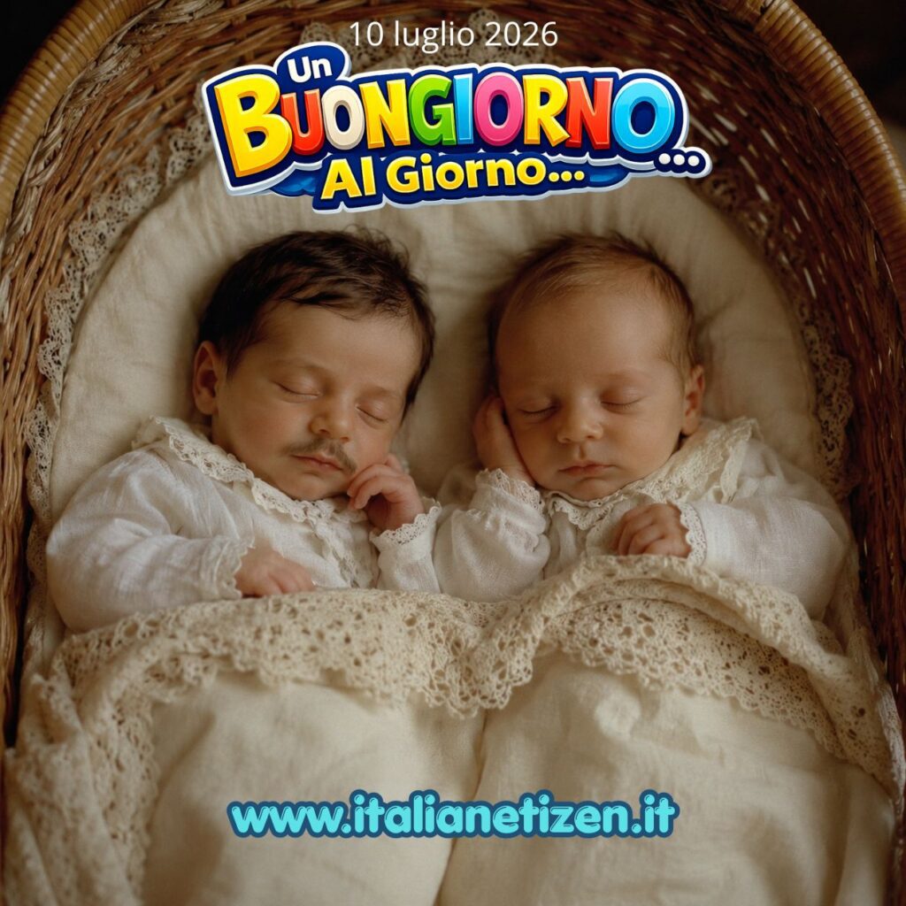 Buongiorno 10 luglio 2026