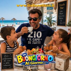 Scopri di più sull'articolo Buongiorno 26 luglio 2026