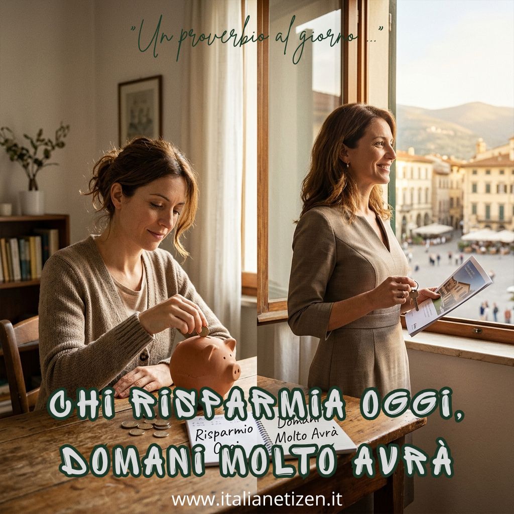 Chi risparmia oggi, domani molto avrà