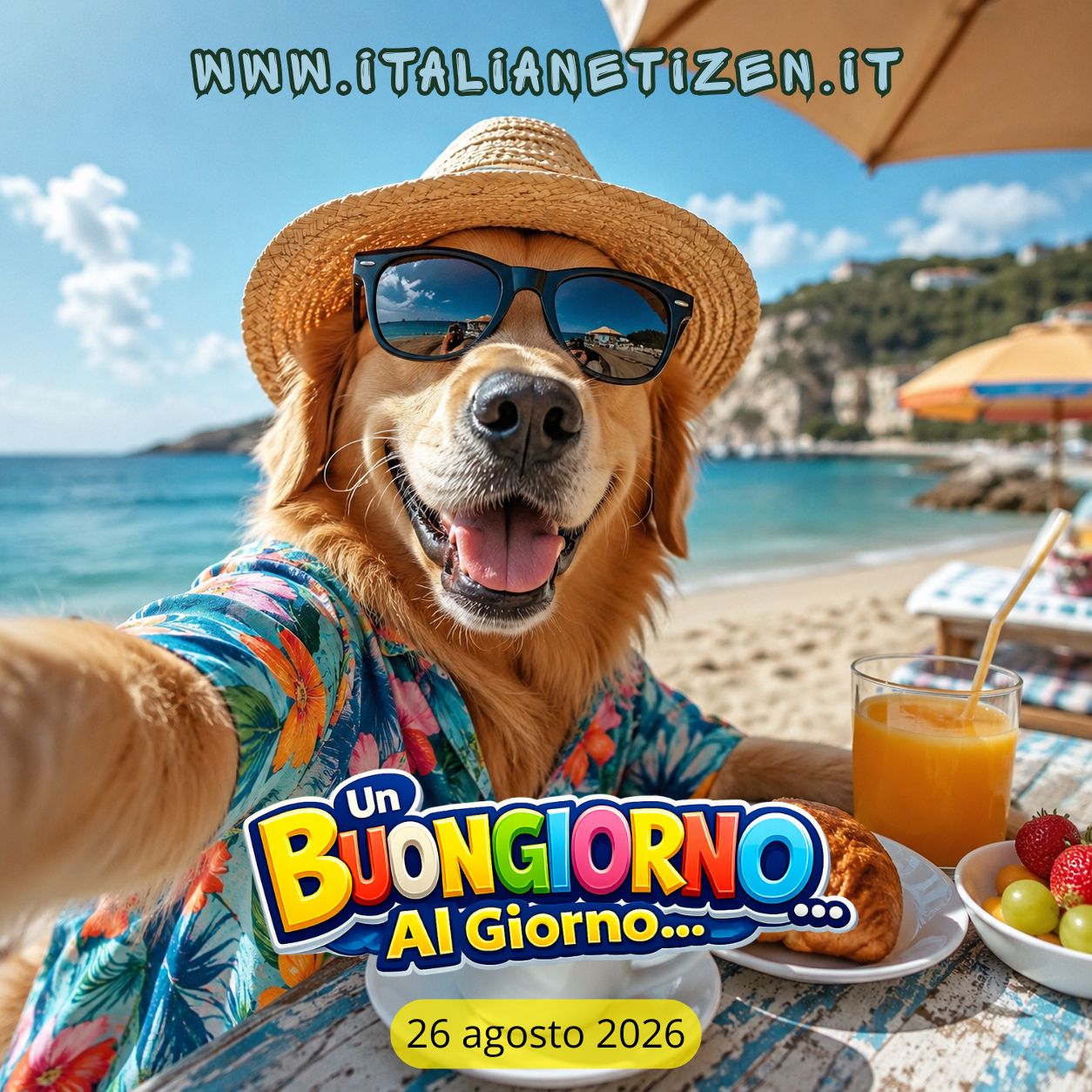 Scopri di più sull'articolo Buongiorno 26 Agosto 2026