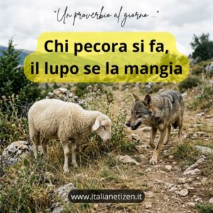 Scopri di più sull'articolo Chi pecora si fa, il lupo se la mangia
