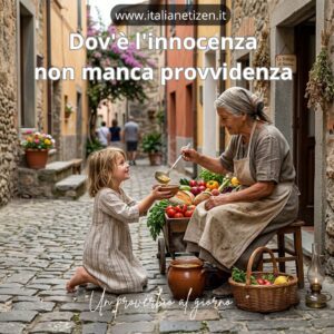 Scopri di più sull'articolo Dov’è l’innocenza non manca provvidenza
