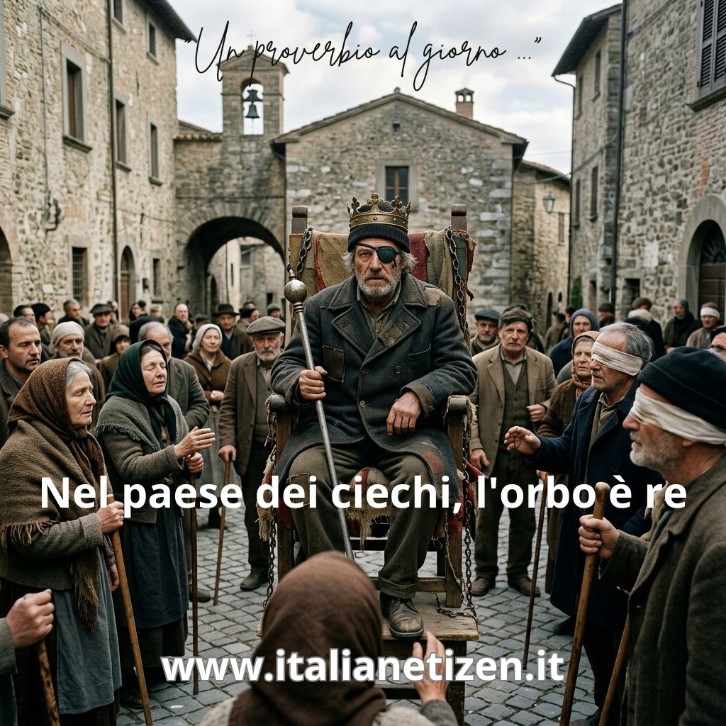 Nel paese dei ciechi, l’orbo è re