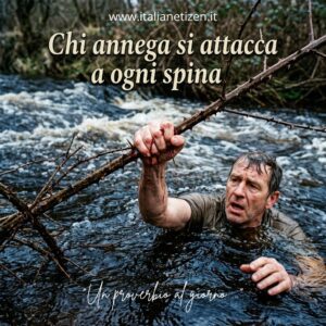 Scopri di più sull'articolo Chi annega si attacca a ogni spina