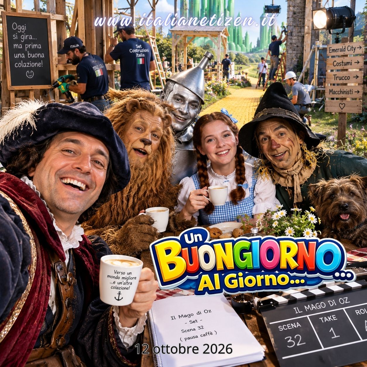 Scopri di più sull'articolo Buongiorno 12 Ottobre 2026