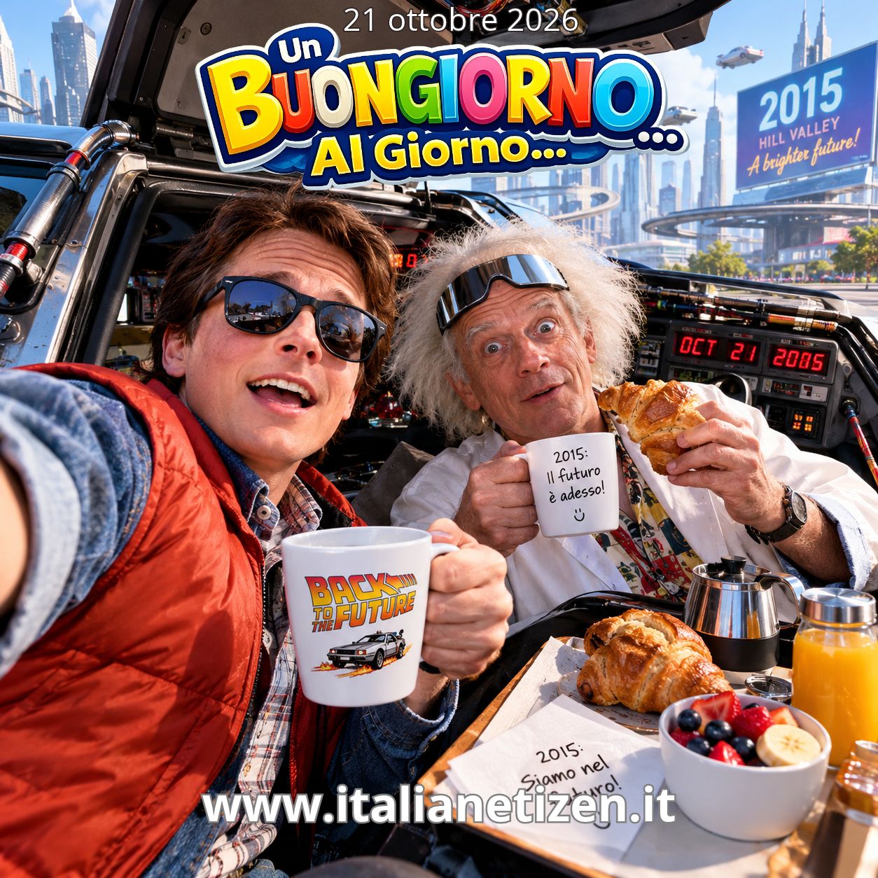 Al momento stai visualizzando Buongiorno 21 Ottobre 2026