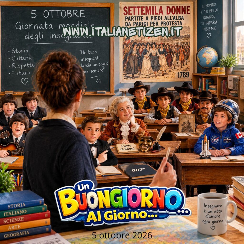 Buongiorno 5 Ottobre 2026