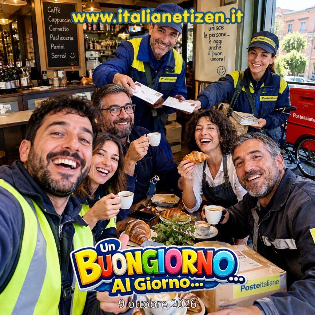 Buongiorno 9 Ottobre 2026