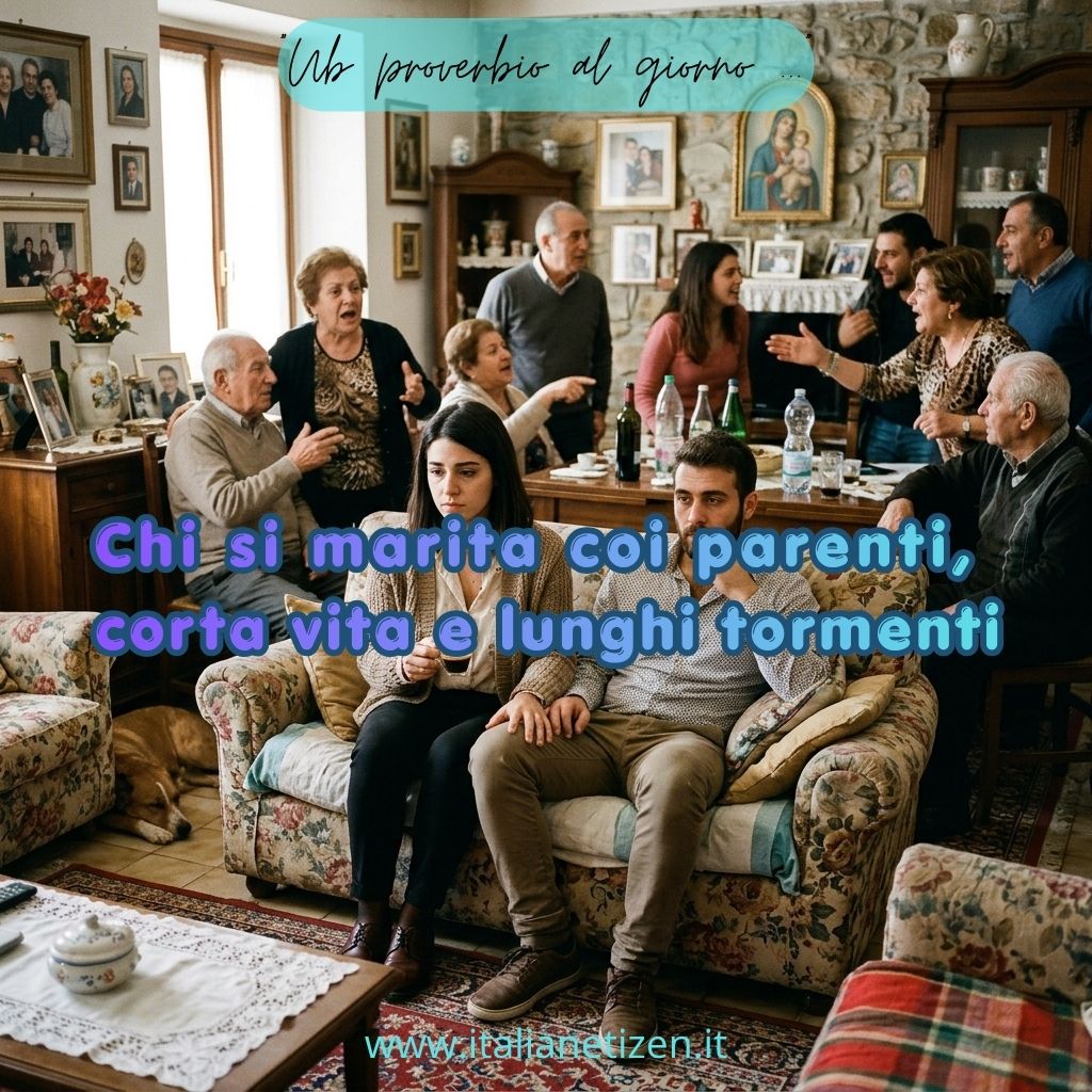 Al momento stai visualizzando Chi si marita coi parenti, corta vita e lunghi tormenti