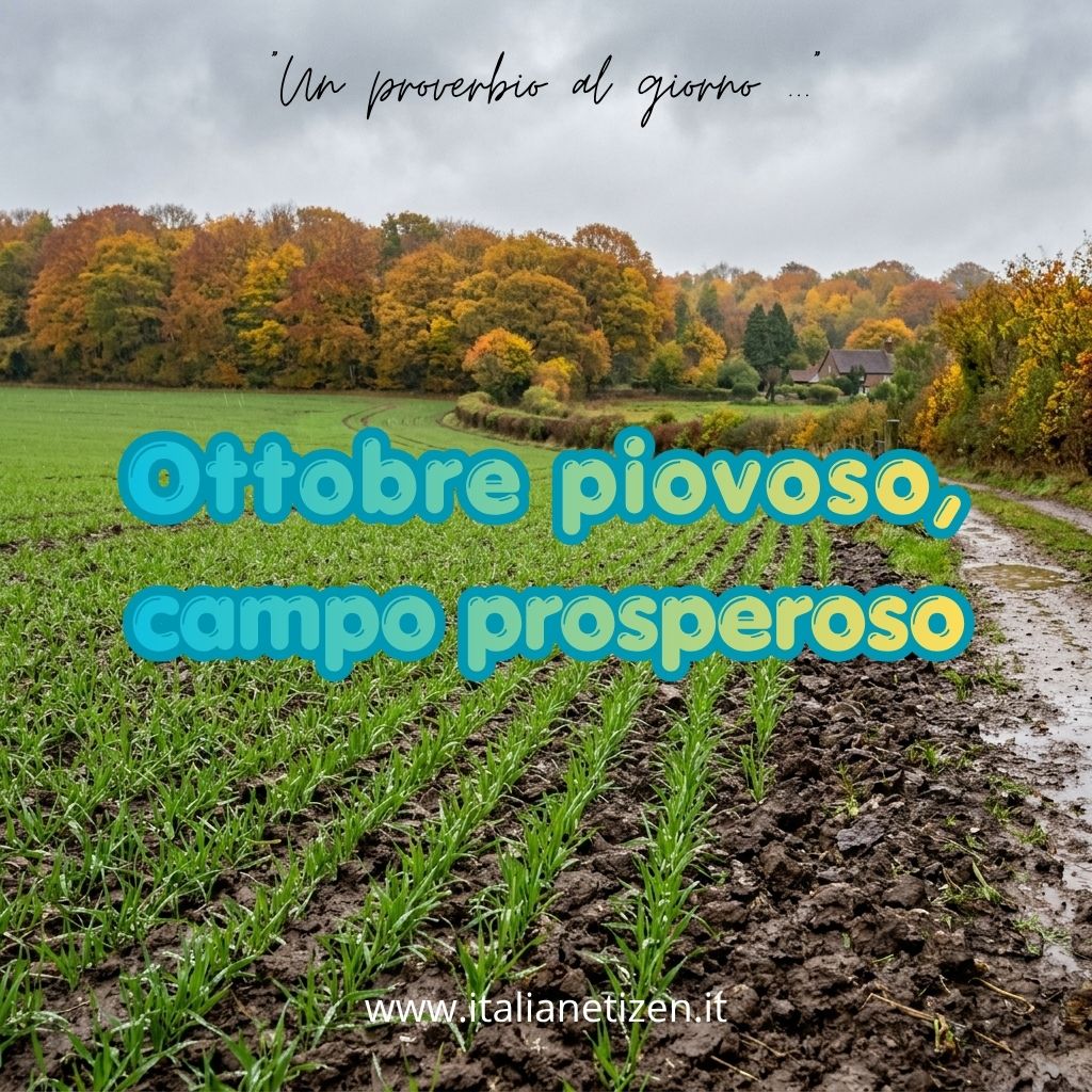 Al momento stai visualizzando Ottobre piovoso, campo prosperoso