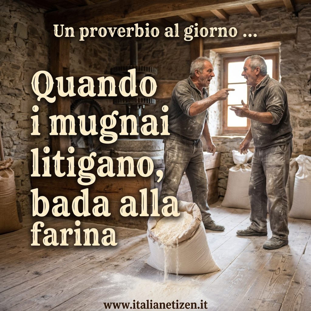 Al momento stai visualizzando Quando i mugnai litigano, bada alla farina