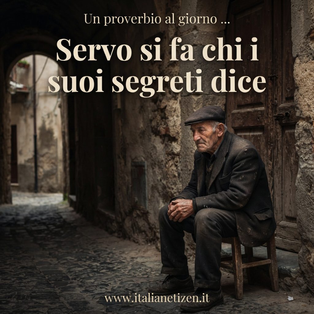 Al momento stai visualizzando Servo si fa chi i suoi segreti dice